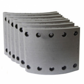 Накладки тормозные S&K REM1 420x180 с заклепками 80отв (8x15/93251)