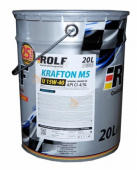 Масло моторное 15W-40 ROLF KRAFTON M5 U API CI-4/SL минеральное 20L