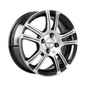 Диск колёсный XTRIKE X-105 6,0\R15 4*100 ET45 d60,1 BK/FP