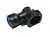 Фитинг пневмосистемы ALL TRUCKS WABCO Regular пластик уголок 90° 6х1