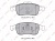 Колодки тормозные RENAULT Duster/Fluence/Megane III LYNX AUTO передние дисковые